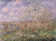 Claude Monet Springtime in Vetheuil oil painting reproduction